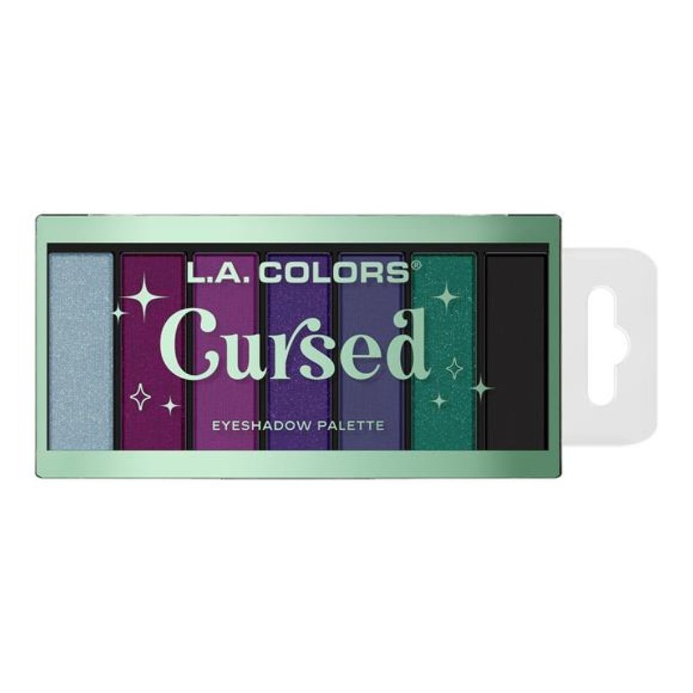 L.A. COLORS Eyeshadow, 7 Color Eyeshadow, Cursed, 0.03 fl oz